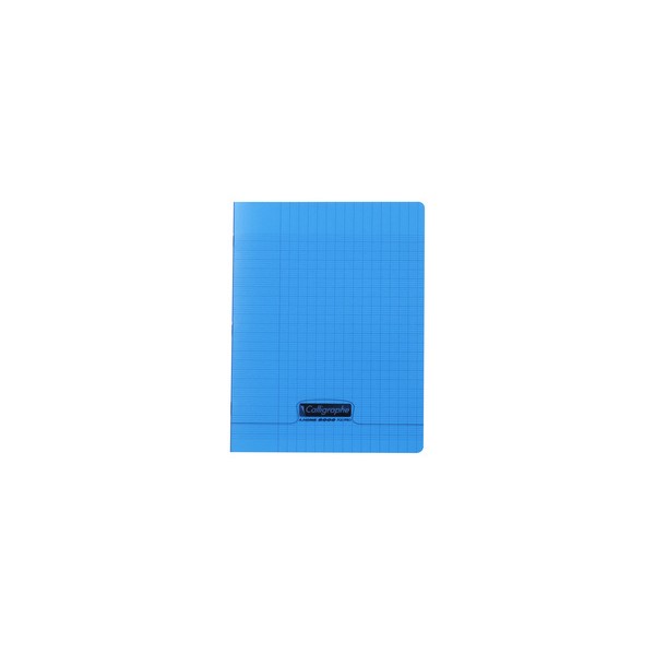 Cahier polypro 24x32 192p grands carreaux séyès 90g