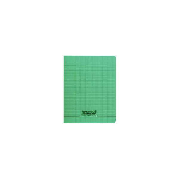 Cahier polypro 24x32 192p grands carreaux séyès 90g