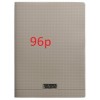 Cahier polypro 24X32 96p 5x5 90g