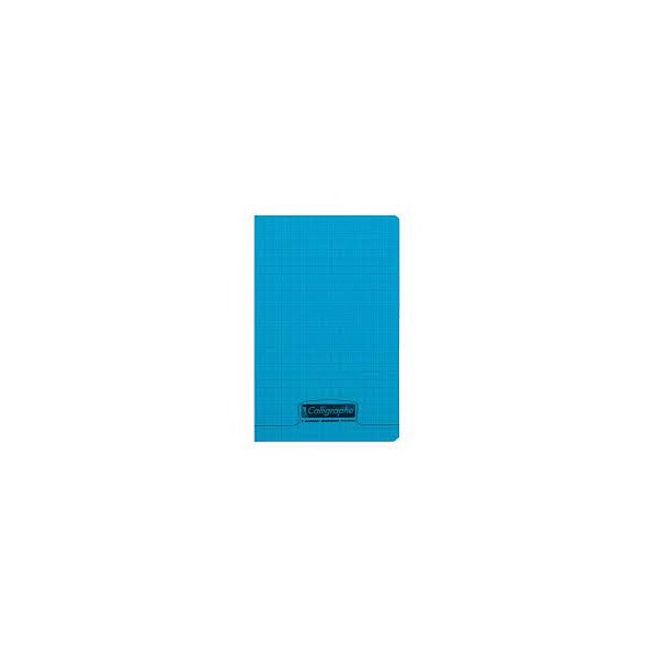 Carnet 11x17 cm 96p petits carreaux 5x5 polypro Assortis
