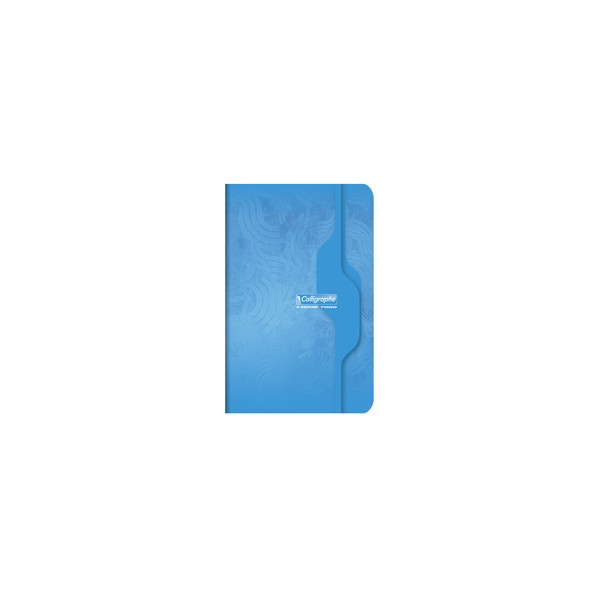 Carnet piqué 11x17 96p Q.5x5 70g - Assortis