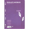 Feuillets mobiles s/film 21x29,7 200p 5x5 90g - Blanc