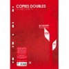 Copies doubles perforée 21x29,7 200p séyès 70g - Blanc