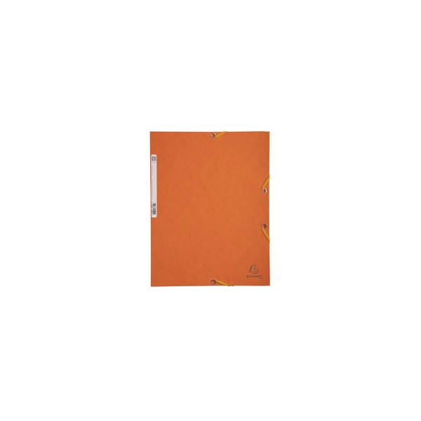 Chemise à élastiques 3 rabats A4, carton en carte lustrée 400 g/m2