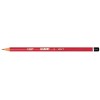 Crayon Gilbert 33, dureté: HB, rond, laqué en rouge