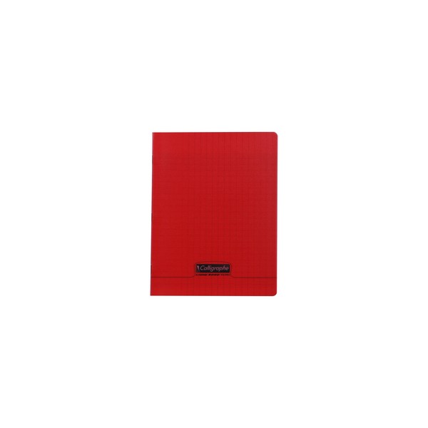 Cahier polypro17x22 96p grands carreaux séyès 90g
