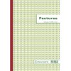 Factures avec mention TVA 29,7x21cm 50 feuillets tripli autocopiants