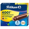 Cartouches d'encre pelikan par 6