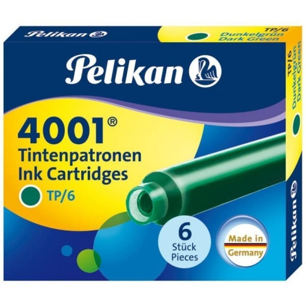 Cartouches d'encre pelikan par 6