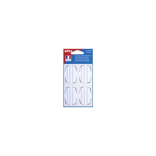 Etiquettes scolaires 37 x 55 mm