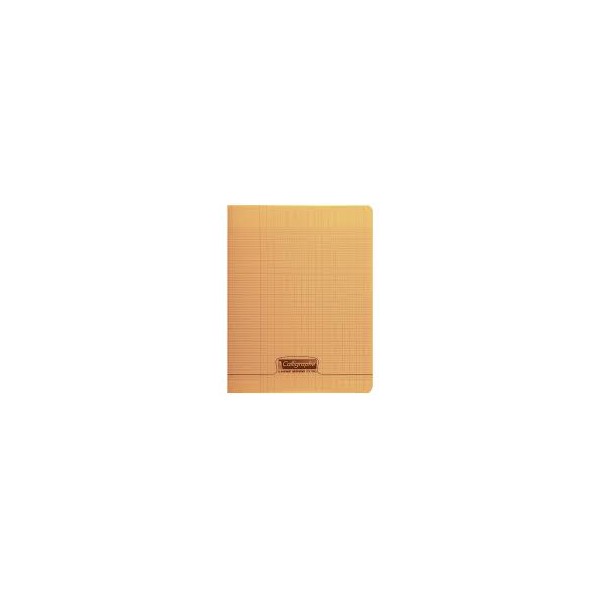 Cahier polypro A4 21X29.7 96p grands carreaux séyès 90g