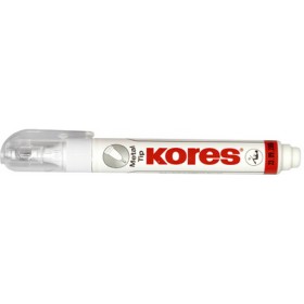 Kores KF66101 - Correcteur liquide Fluid, blanc, 20 ml