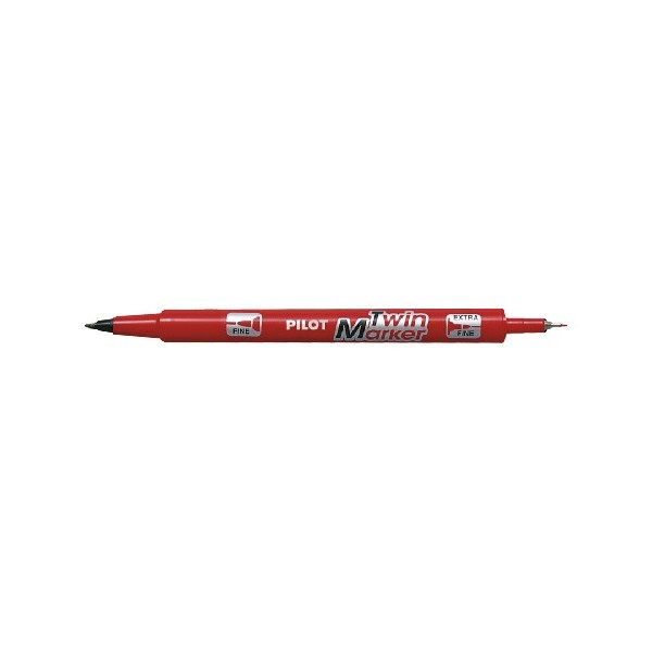 Marqueur permanent "Twin Marker", extra fin